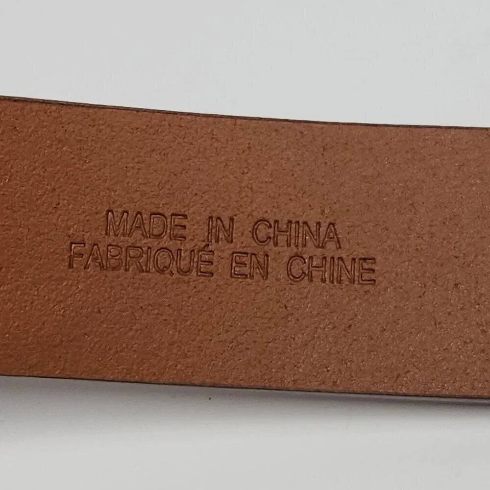 Melrose and Market Leather Belt Size Large Brown